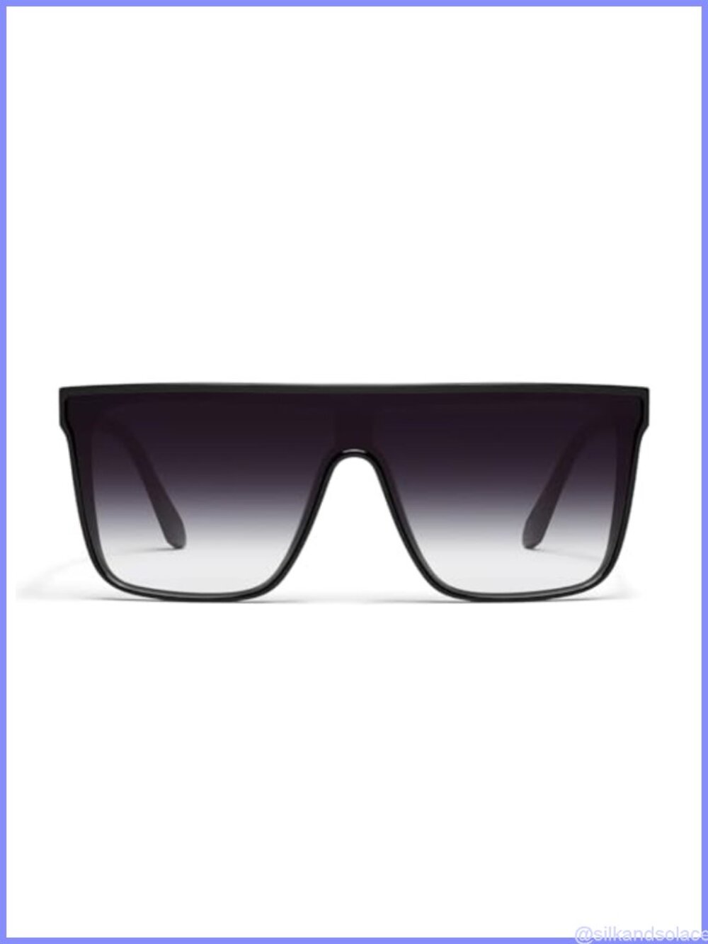 Square Sunglasses Men Women Unisex Lightweight Trendy Flat Top UV400 Sun Glasses